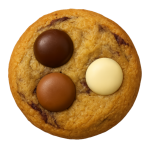 Cookie aux 3 chocolats