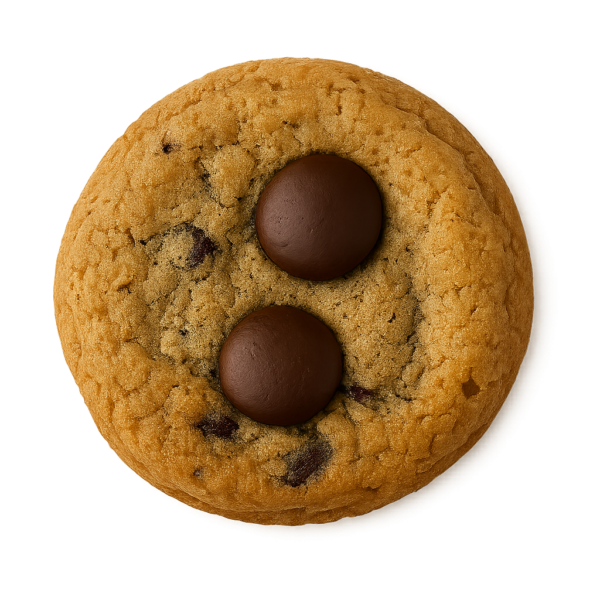 Cookie chocolat au lait fondant