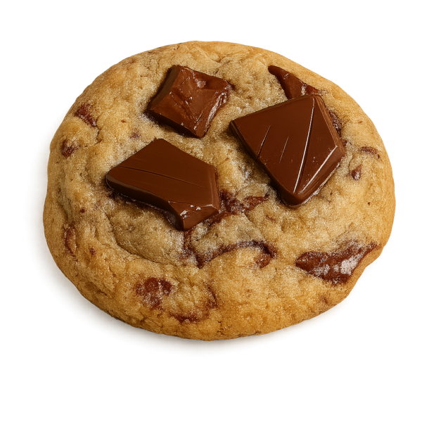 Cookie classique au chocolat noir